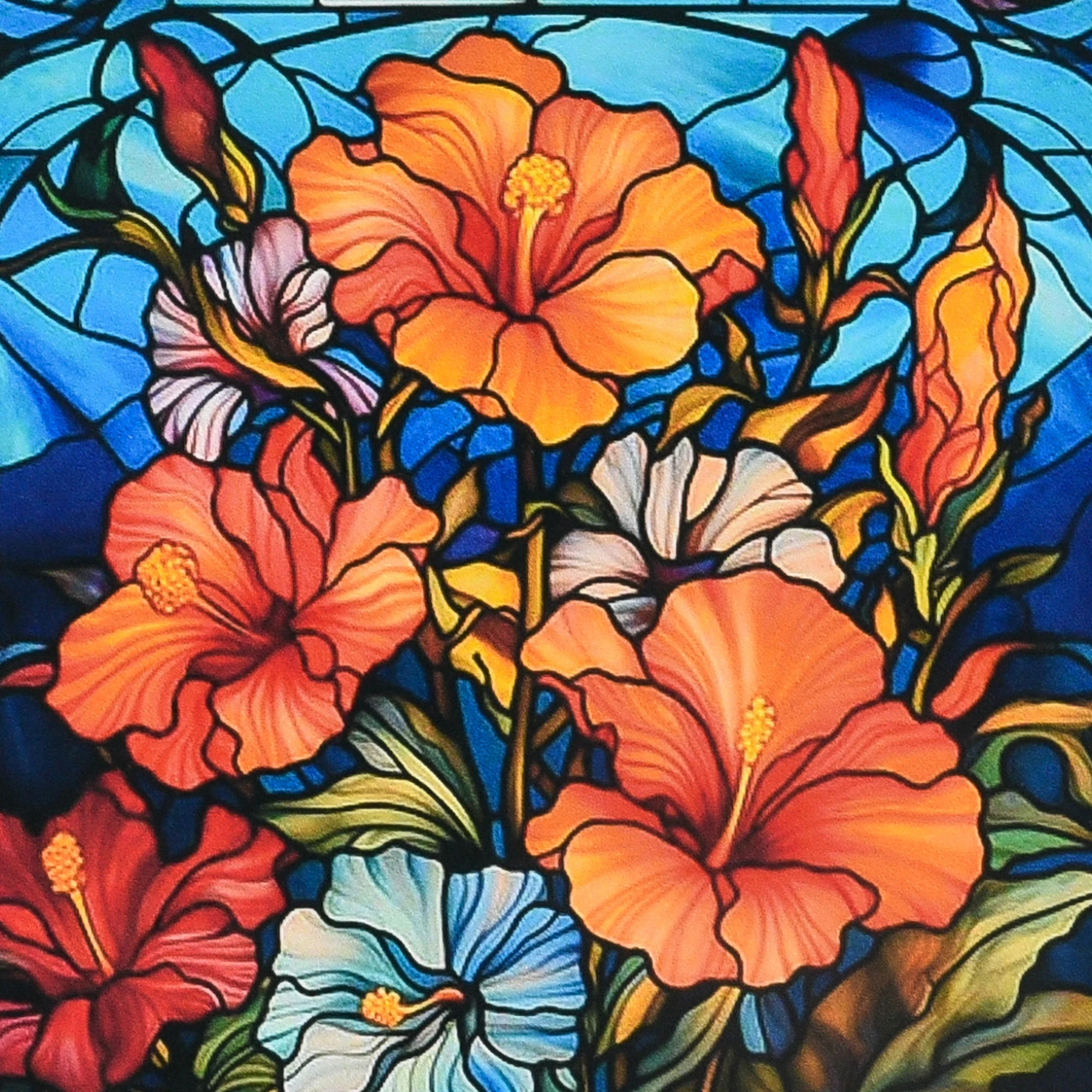 Mozaica cu Diamante 30x30 cm "Căldura florilor"