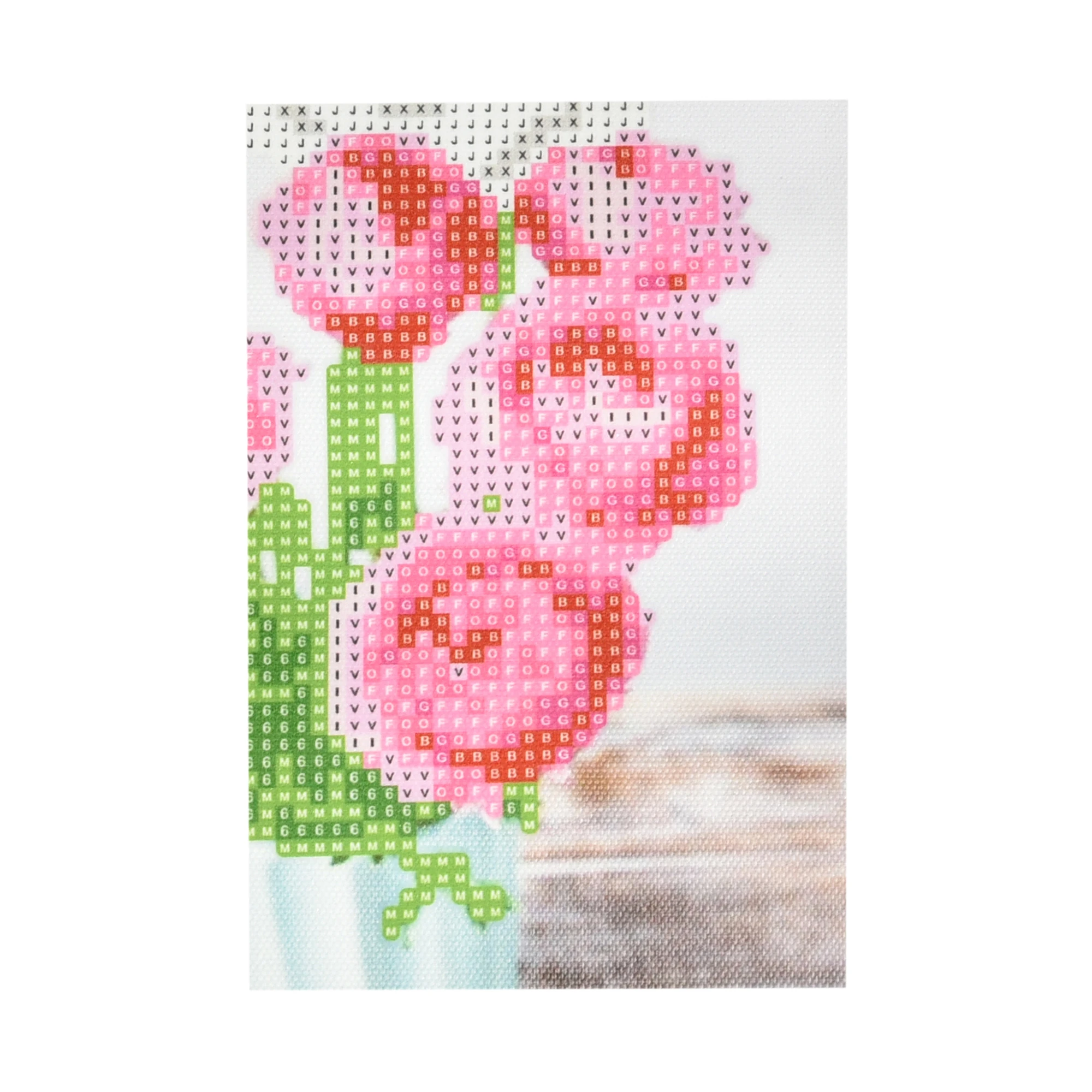 Mozaica cu Diamante 10x15 cm "Simfonia roz"