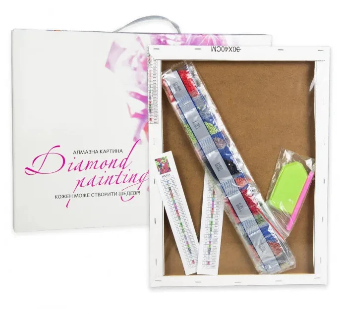 Mozaica cu Diamante 30x40 cm "Flori de Camp"