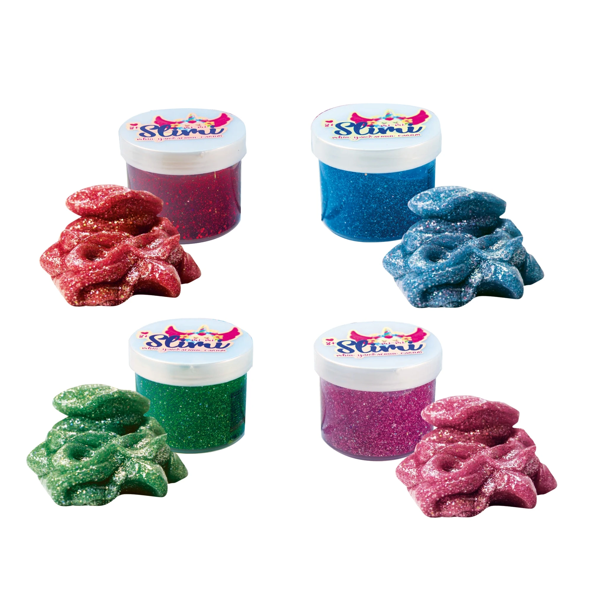 Slime Mi-mi Slimi Glitter 100 gr.(12)