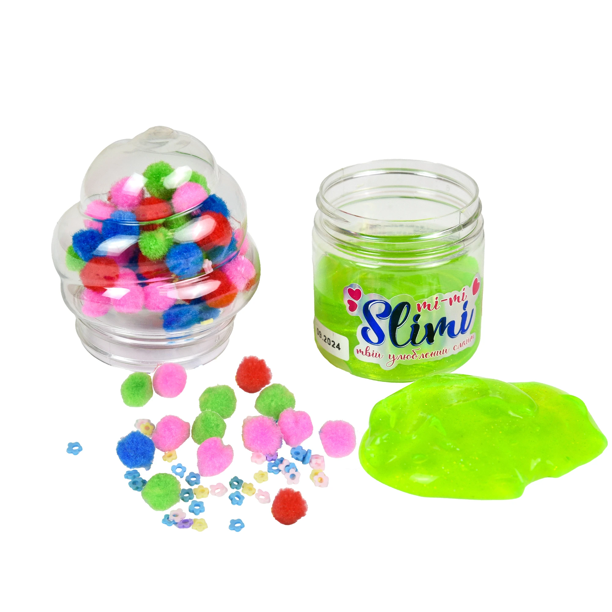 Slime set Mi-mi Slimi 140 gr.div.cul.(9)