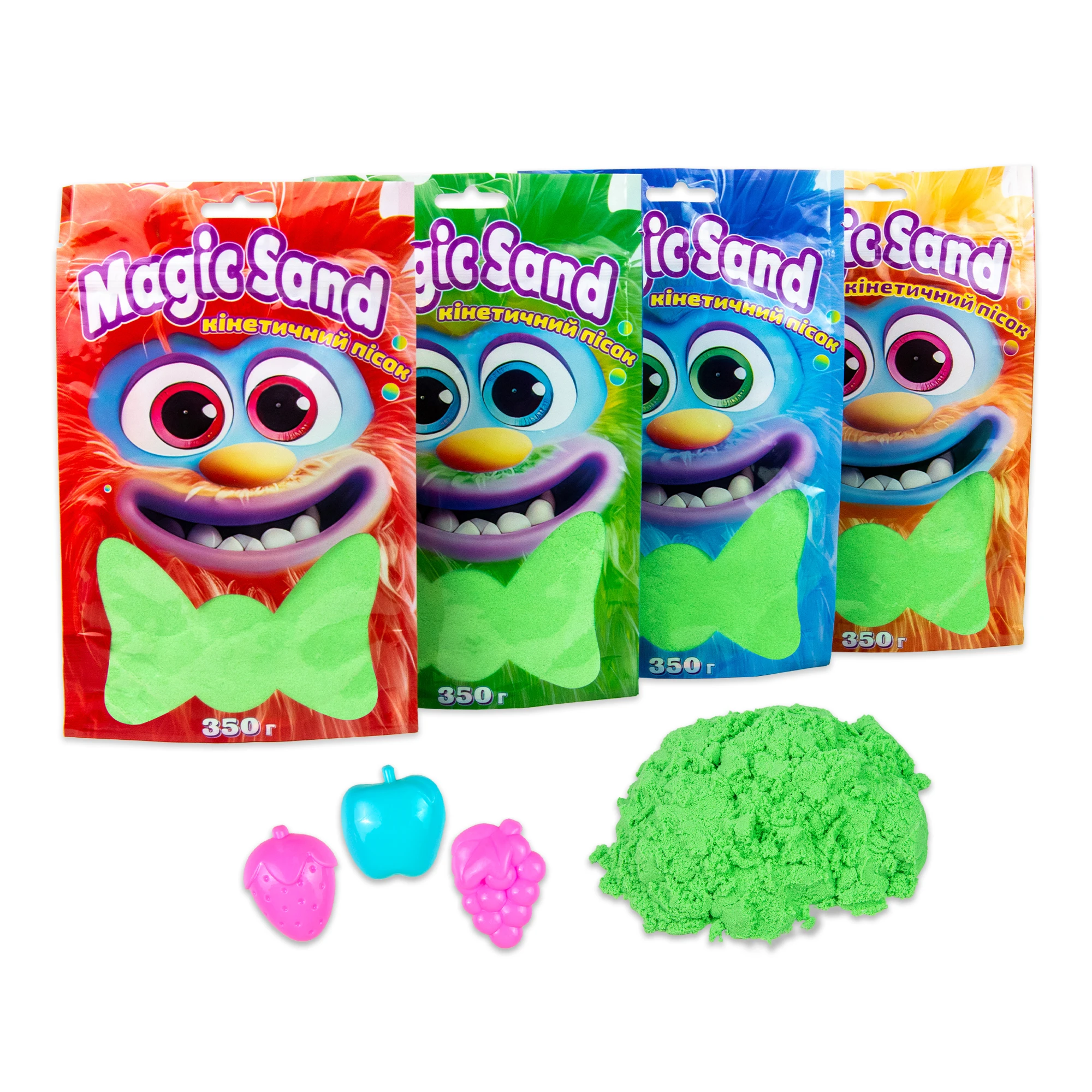 Nisip cinetic Magic sand verde, 0,350 kg