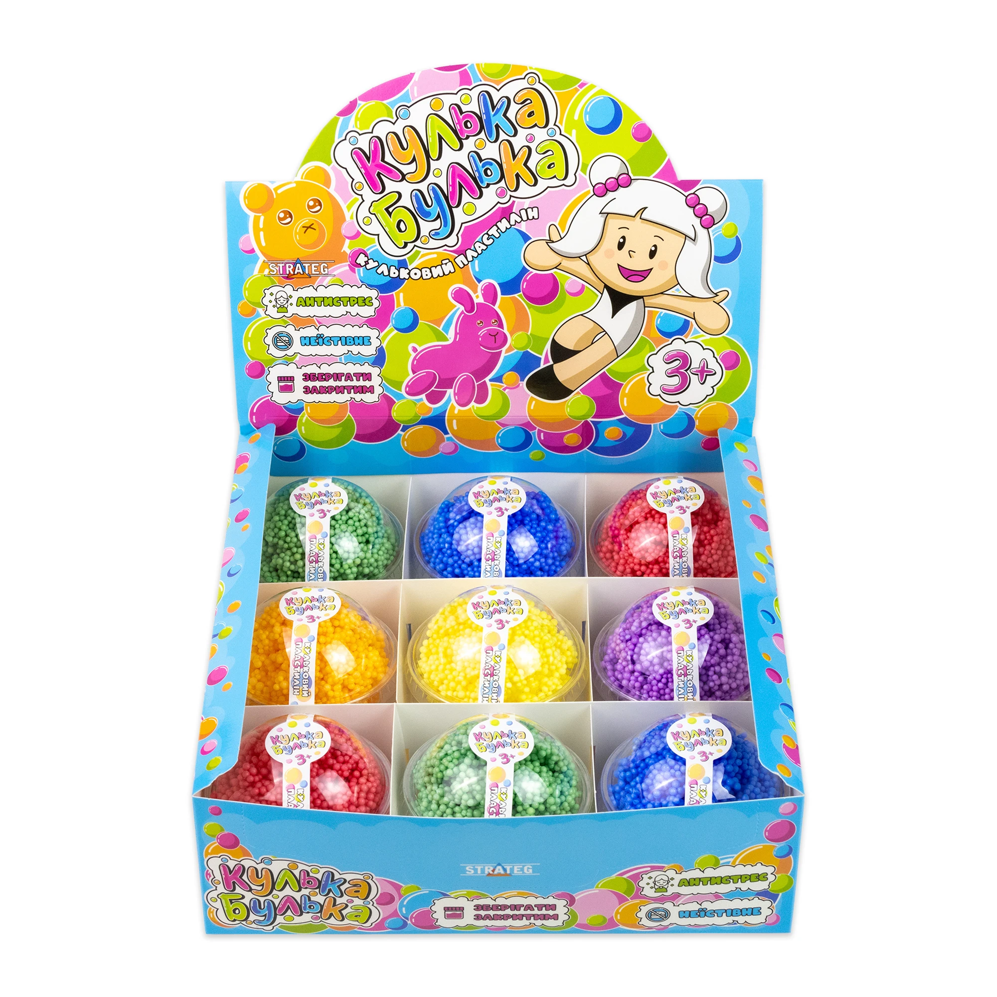 Plastilina Biluțe Кулька Булька 10 gr.