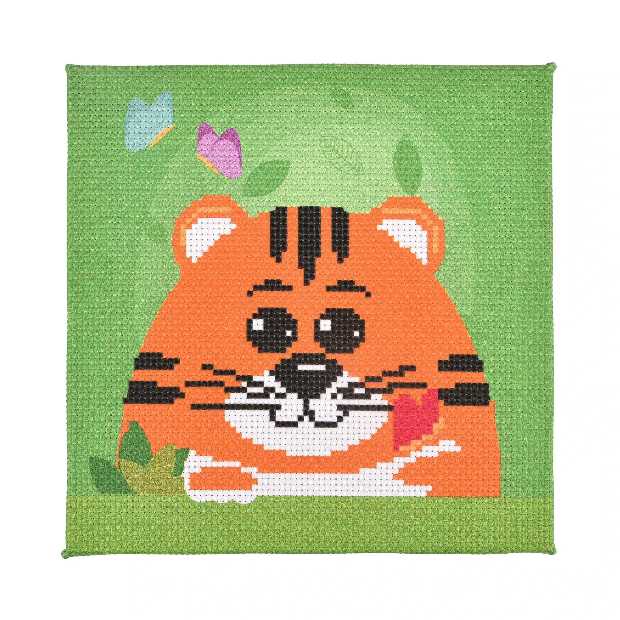Broderie 20x20 cm "Mângâietor curajos"