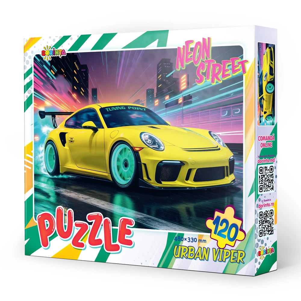 Puzzle 120 Neon Street. Urban Viper