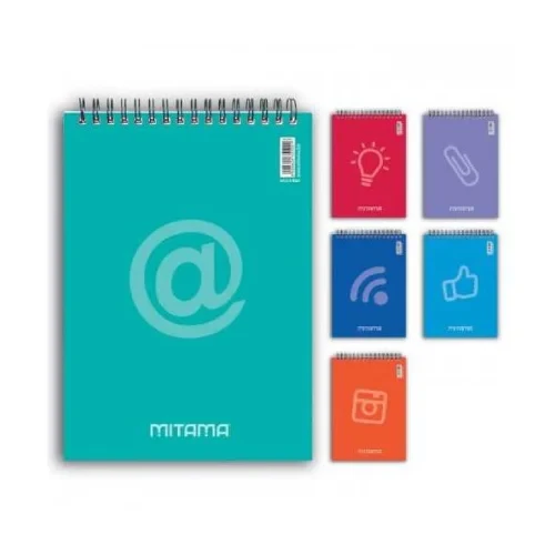 Carnet cu spira 15x21 cm / 60f