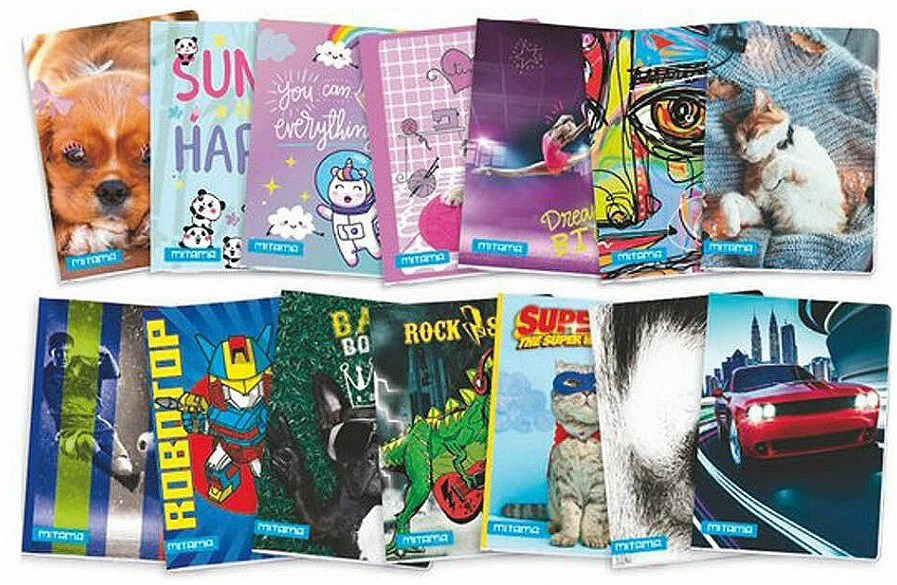 Carnet A4 Fantasy /38 foi / linie