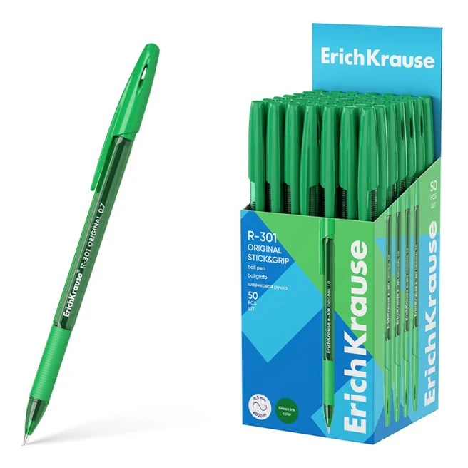 Pix pe ulei ErichKrause R-301 Stick&Grip Original 1.0, verde