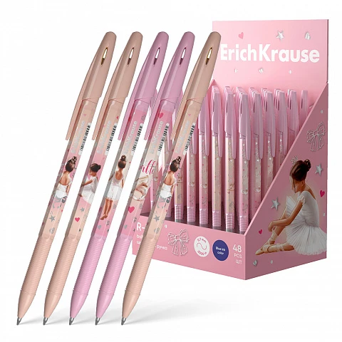 Pix pe ulei ErichKrause R-301 Stick&Grip Pointes 0.7, albastru