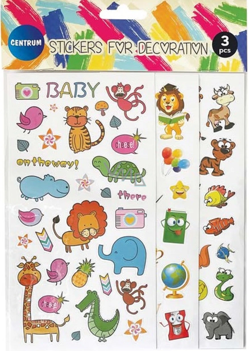 Abtibilduri decorative Assorted 190x100mm