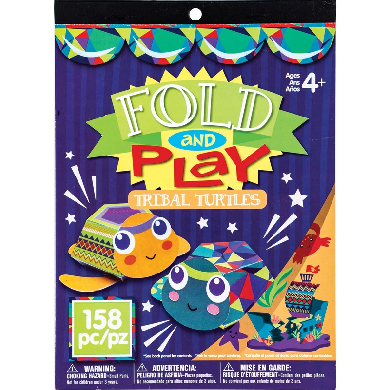Carnet de abtibilduri "Fold & Play"174x242мм 3+3 foi
