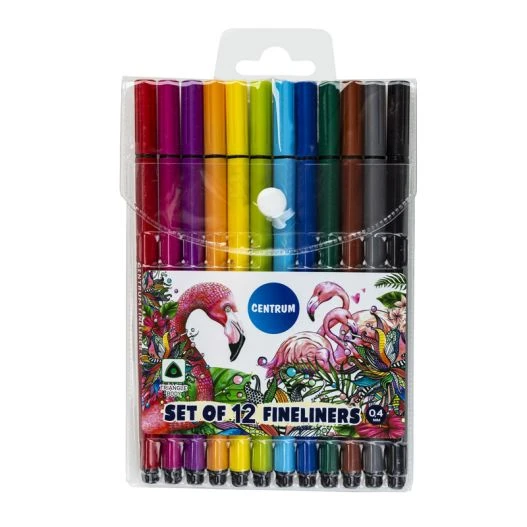 Fineliner gel set 12 cul. 0.7mm