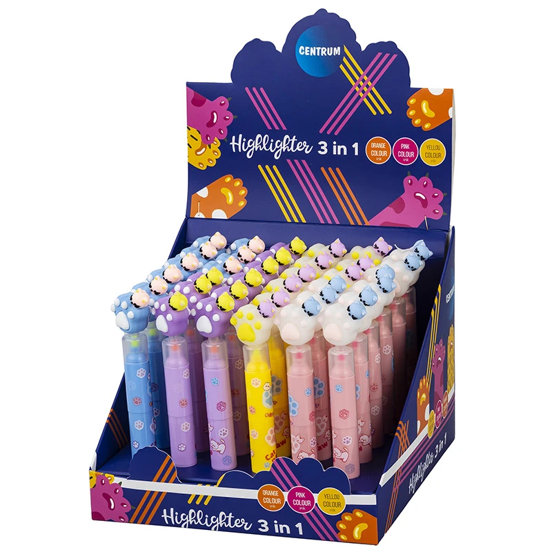 Marker evidentiator 3 in1 CAT PAW (div.cul)