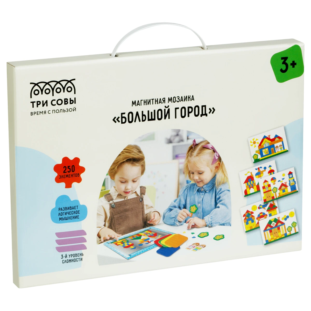 Mozaica cu magneti "Orașul mare" 250el. ТРИ СОВЫ