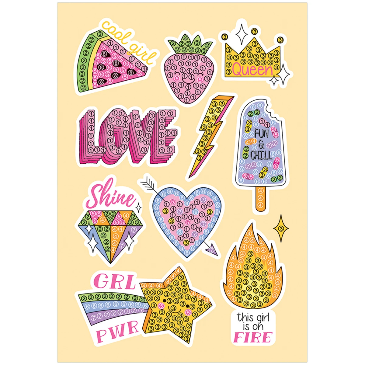 Mozaica cu Diamante-Abtibild "Сu Stil" ТРИ СОВЫ