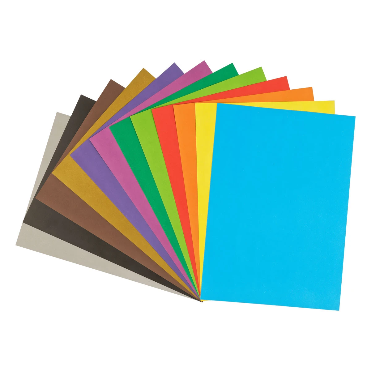 Carton color 18foi / 18cul. 190gr/m2, necretat, A4 set în mapă , ArtSpace