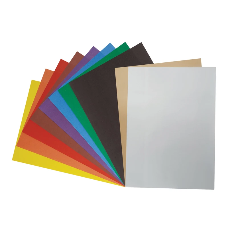 Hârtie color 10foi / 10cul.necretat, A4 set în mapă, MULTI PULTI