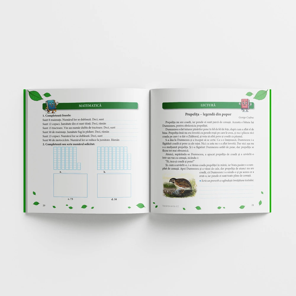 Vacanta verde. Cl. 2