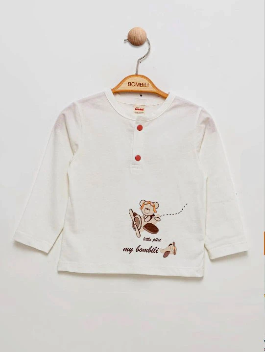 Set băieți 3 piese (cămașă, tricou, pantaloni)