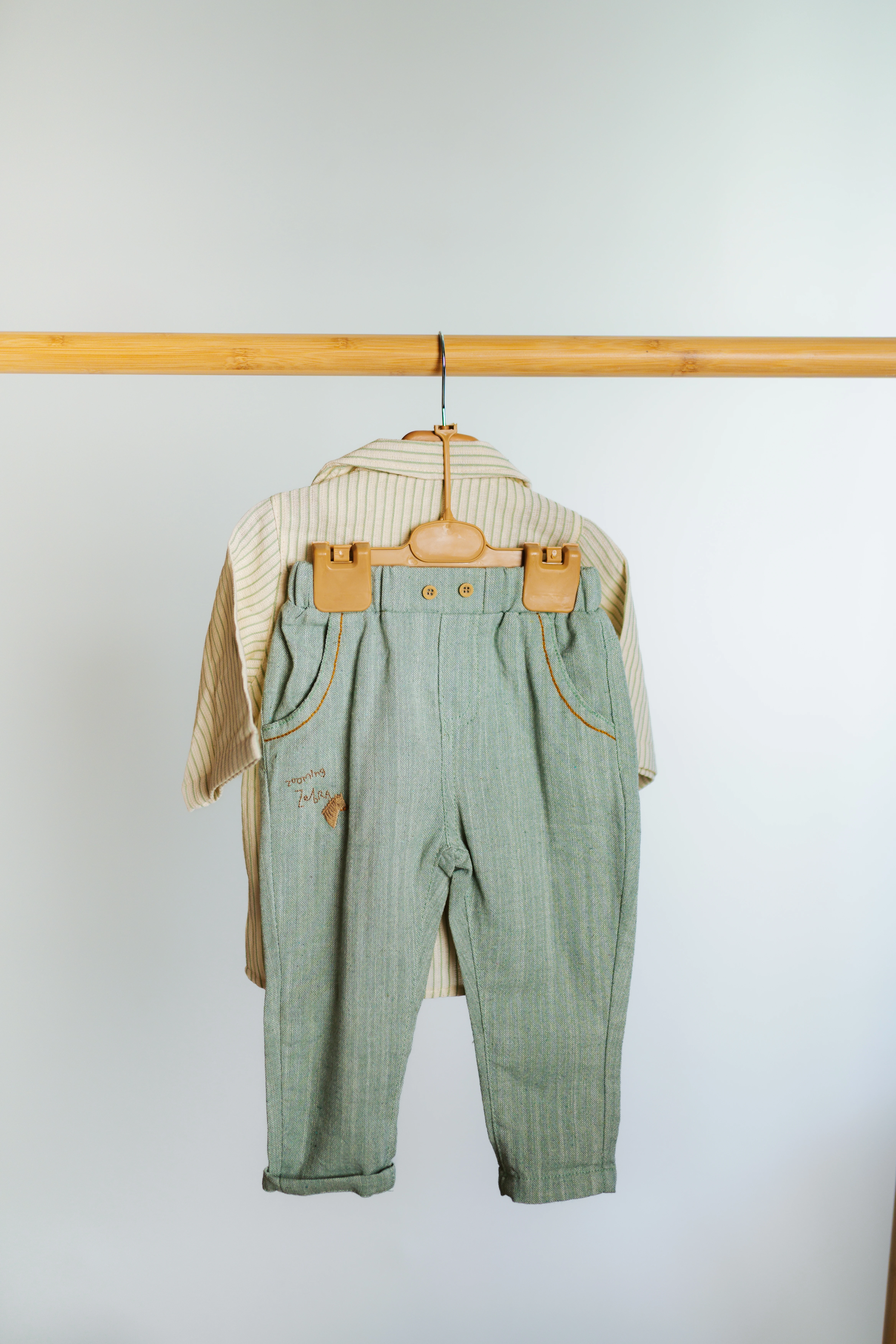 Set băieți 2 piese (cămașă, pantaloni)