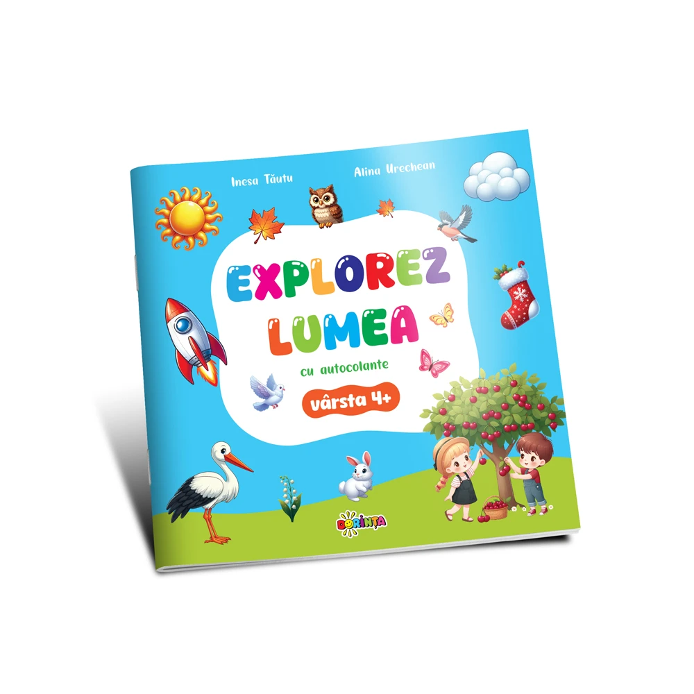 Explorez Lumea cu Autocolante 4+