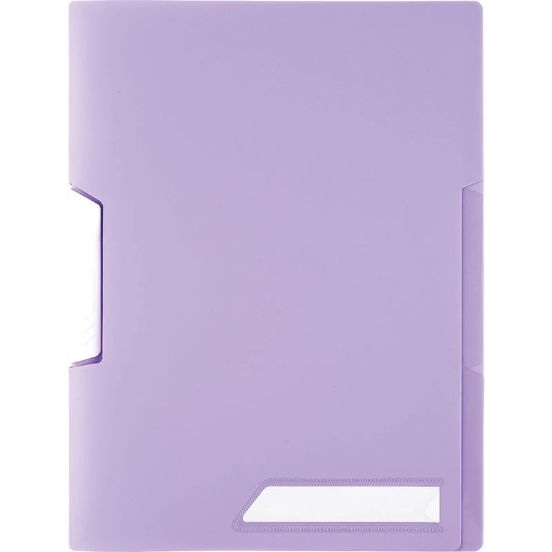 Clip file A4 0.4mm Pastel cu clemă pivotantă