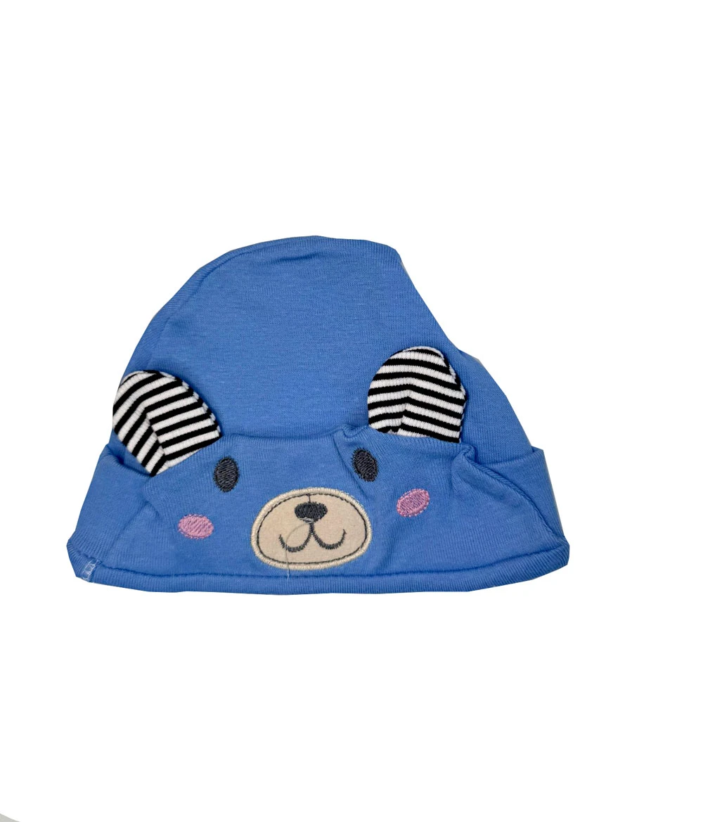 caciulita bebe albastru inchis