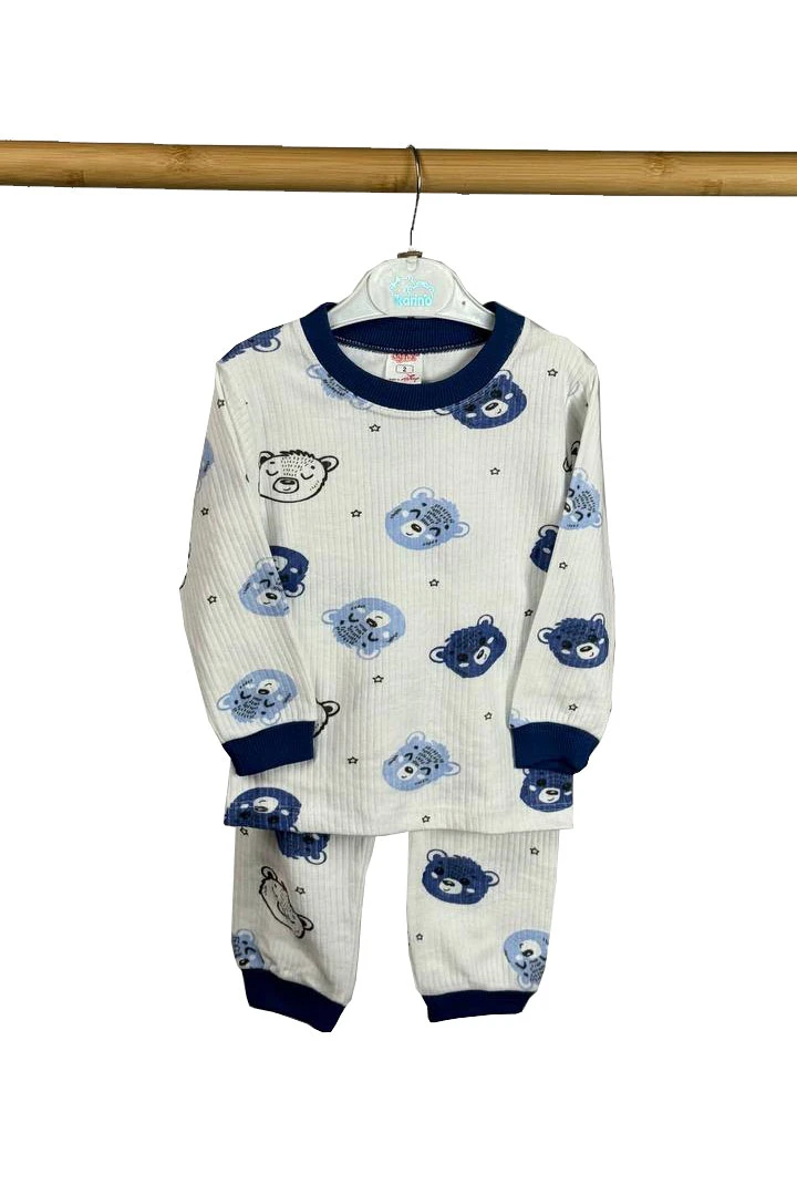 Pijama ursuletul albastru baieti
