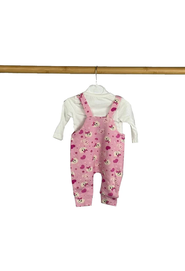 salopeta de zi rose fete