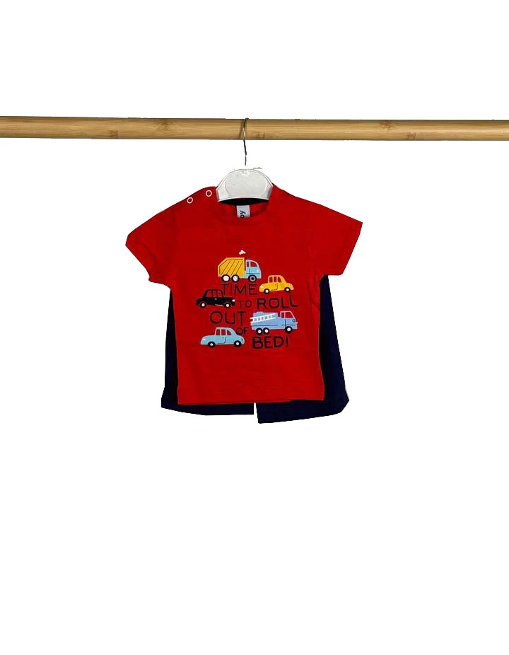 Set baieti roll rosu