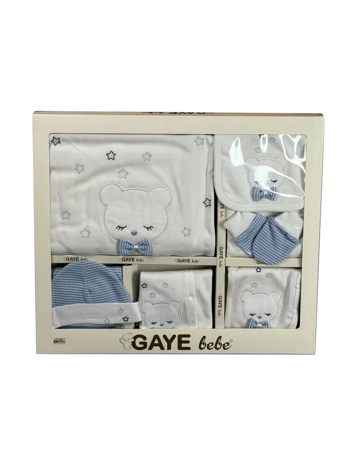 Set complet de botez albastru