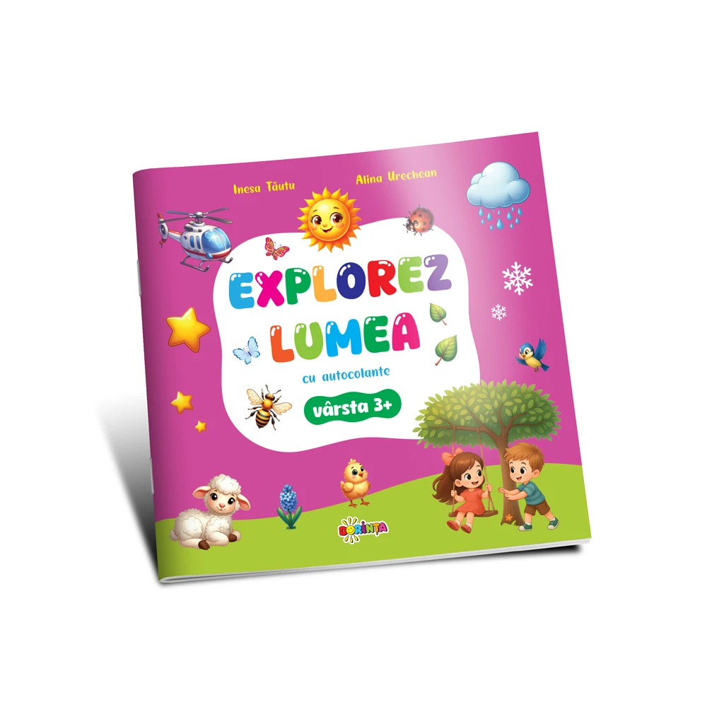 Explorez lumea, cu autocolante (3+)