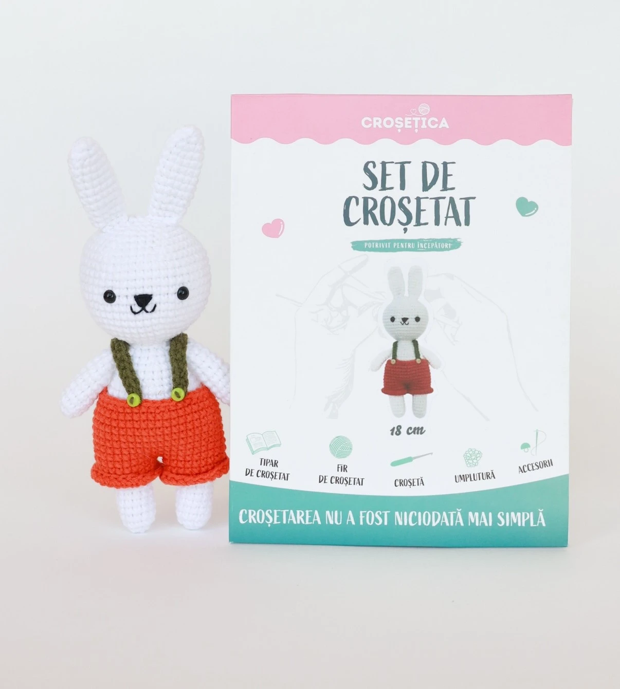 Set de croșetat - Iepuraș