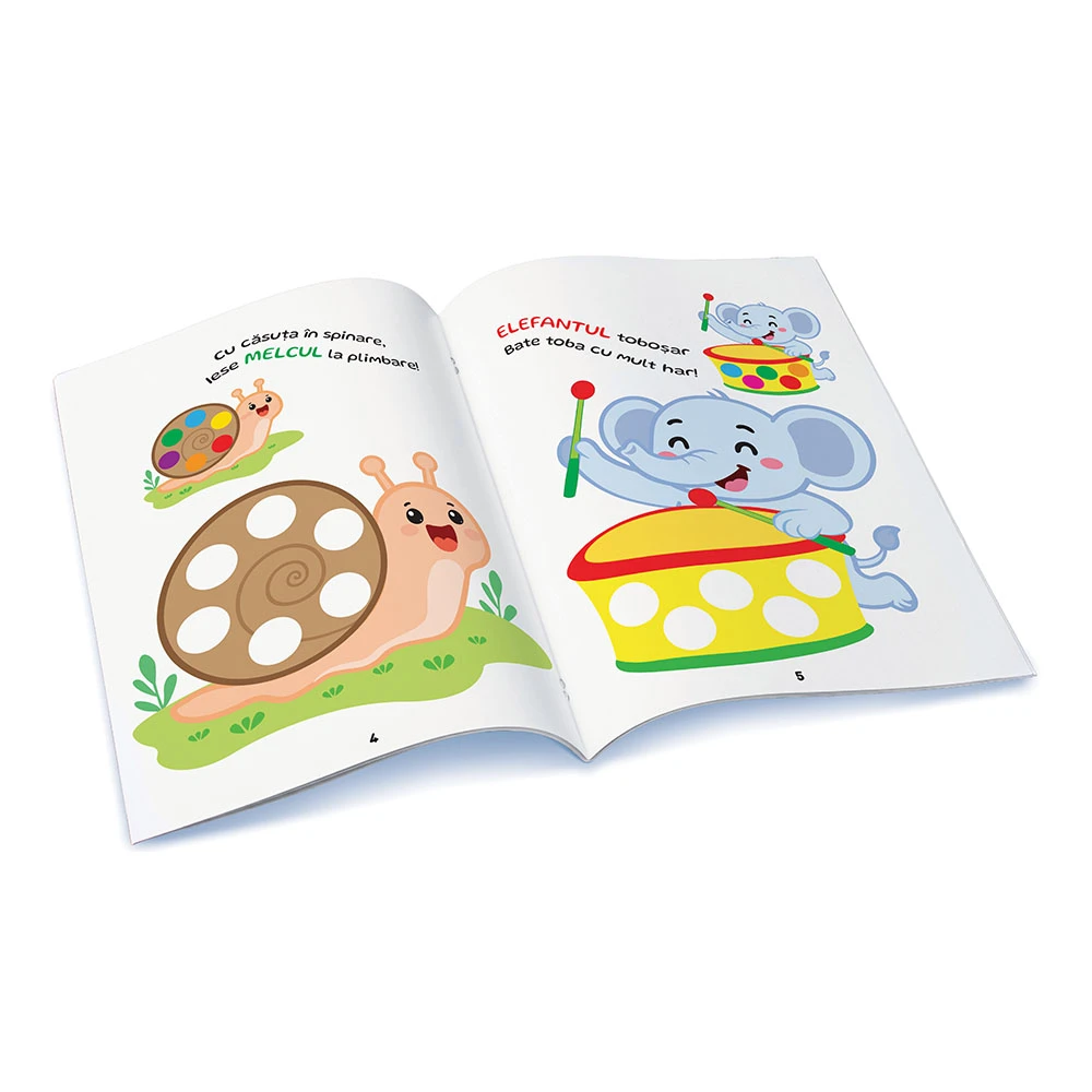 Clap - Clap. Cerculete vesele. Aplica dupa model