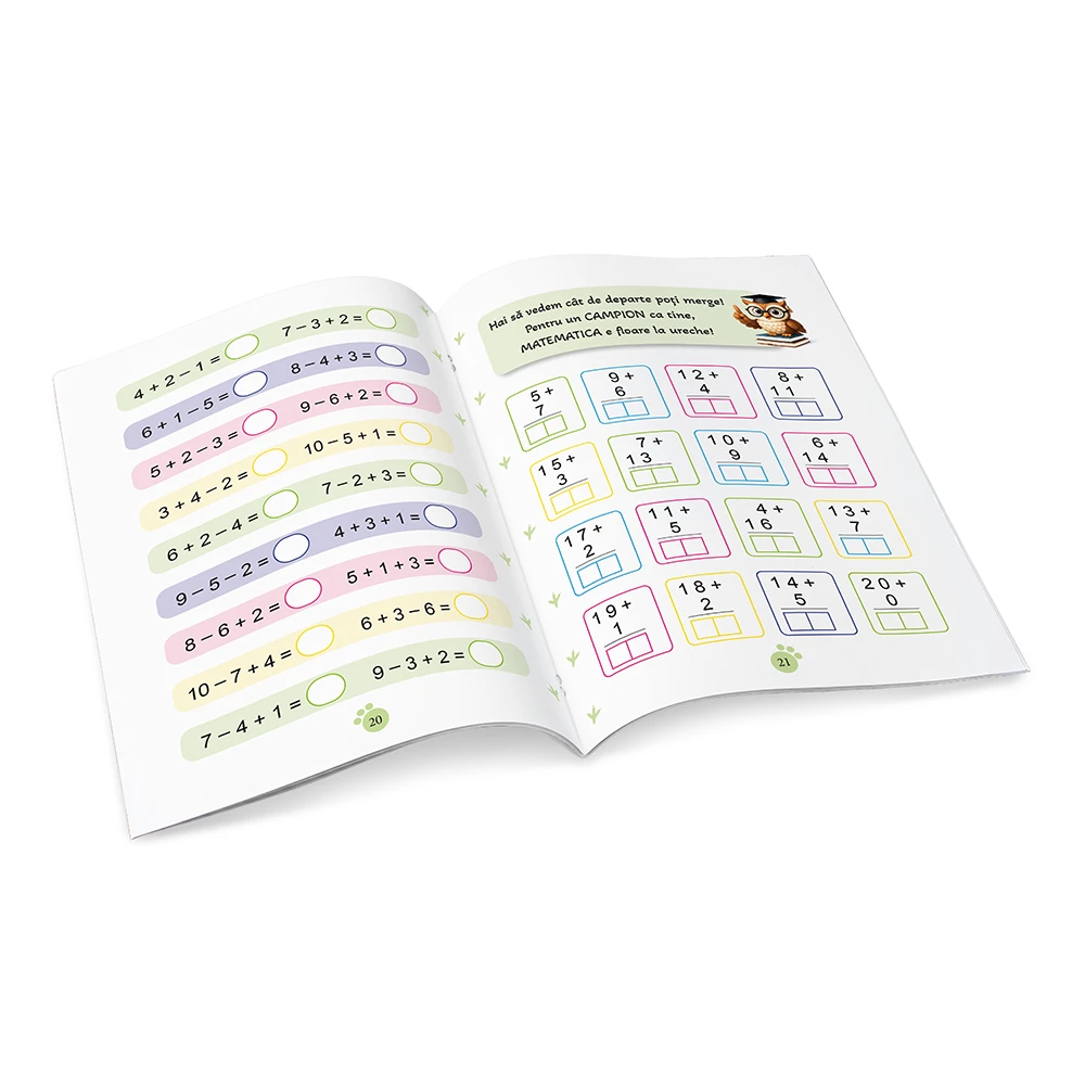 Campionii Adunării și Scăderii (0-20)