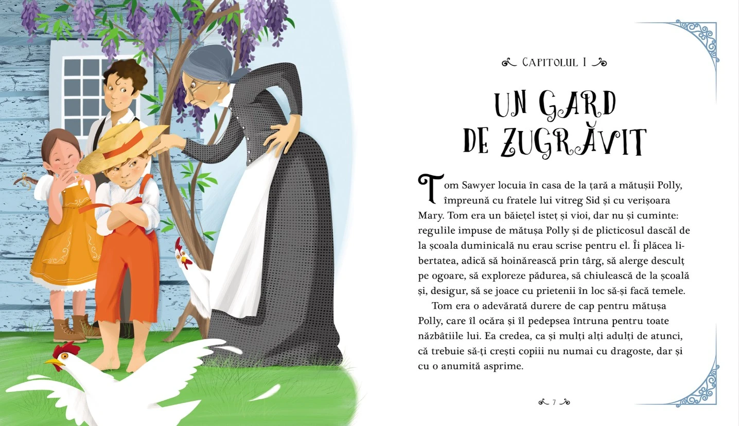 Aventurile lui Tom Sawyer. Primii mei clasici