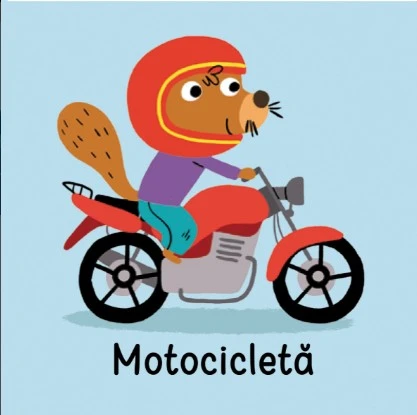 Mijloace de transport. Mica mea carte zornăitoare și de dentiție