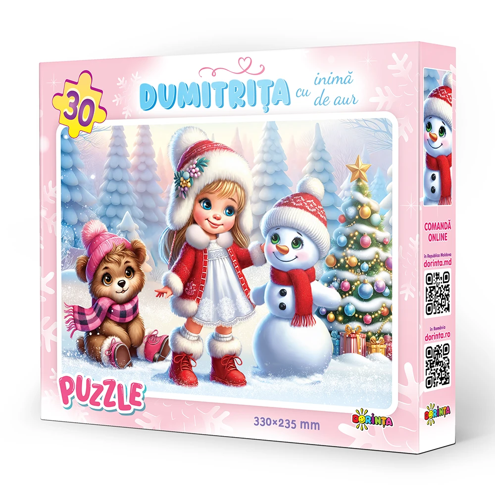 Puzzle 30ps.  Dumitrita cu inima de aur