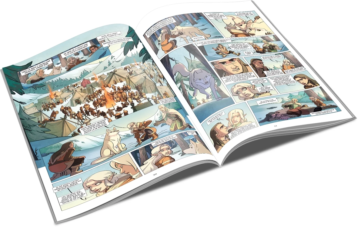 Luna Elfa a lunii floarea de colt