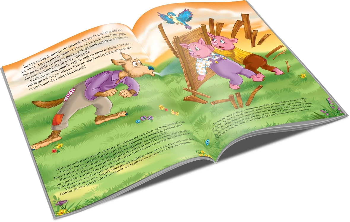 Povesti - Cei trei purcelusi