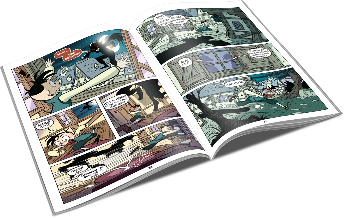 Fabule pe dos - Baiatul care striga vampirul