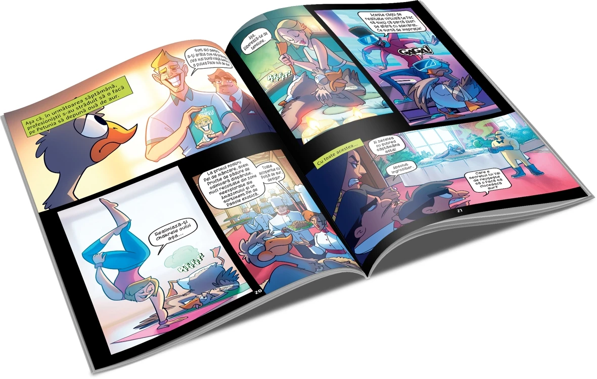 Fabule pe dos - Gasca cu oua stricate