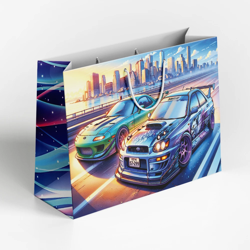 Punga cadou. Masini de curse