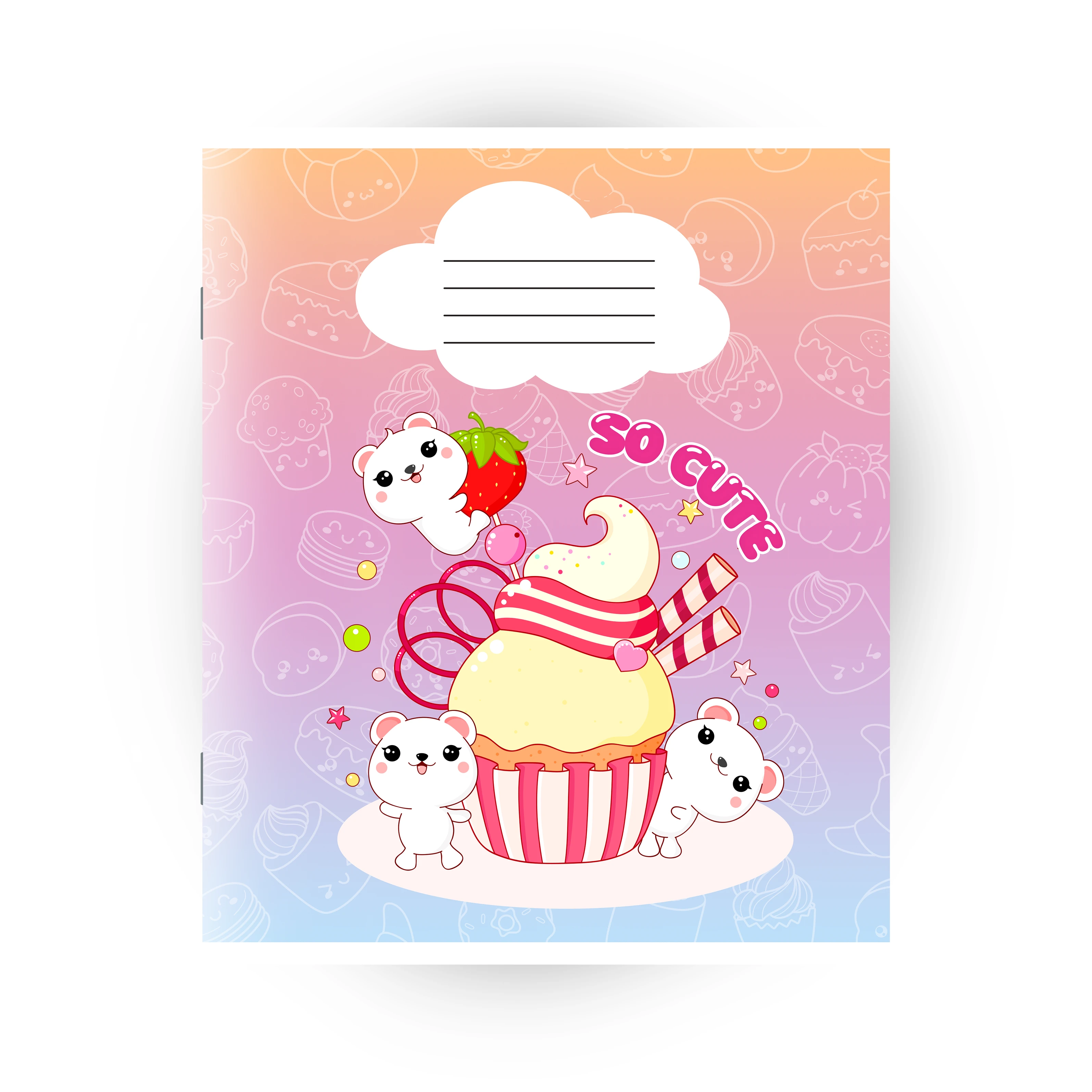 Caiet 12 foi linie mica cartonat (DORINTA )