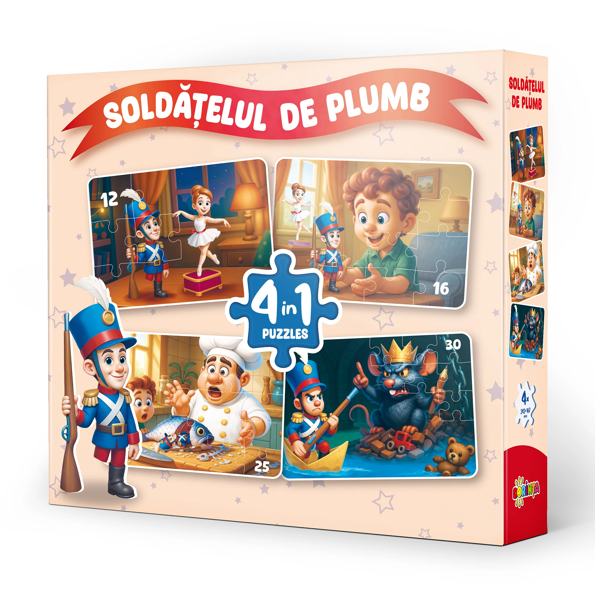 Puzzle 4in1, Soldatelul de plumb