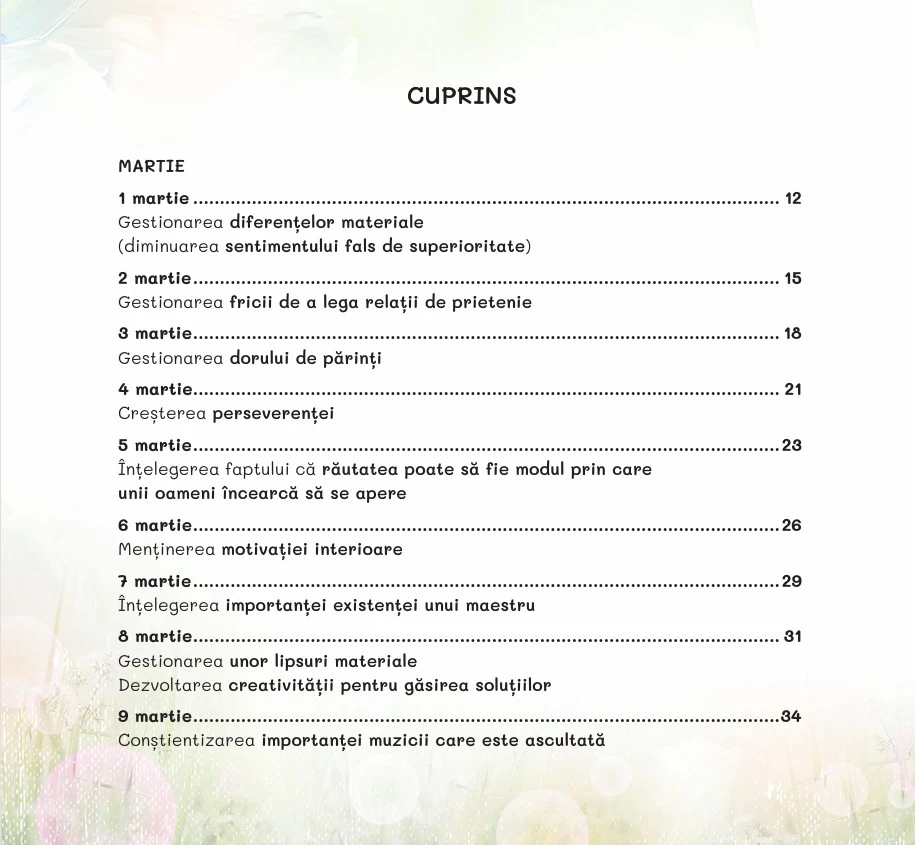 Citesc zi de zi. Primăvara