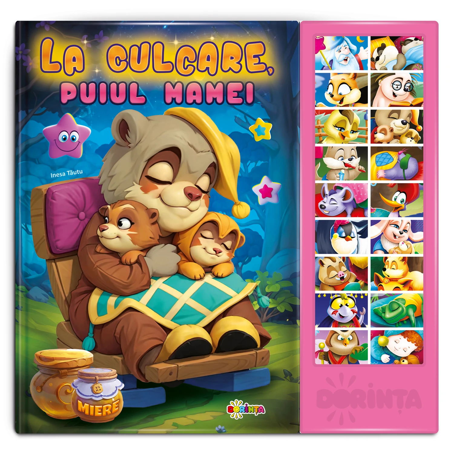 Carte cu sunete. La culcare puiul mamei