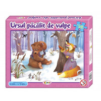 Puzzle Ursul păcălit de vulpe 30ps.