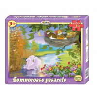 Puzzle Somnoroase păsărele 30ps.