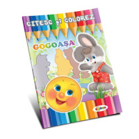 Citesc și colorez - Gogoașa